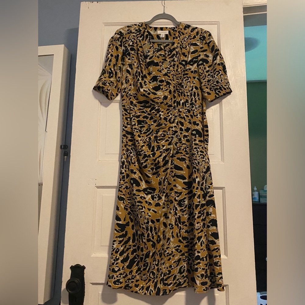 TopShop gorgeous animal print dress US8/UK12